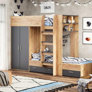 Двухъярусная кровать «НЕМО-90» (без матраса)